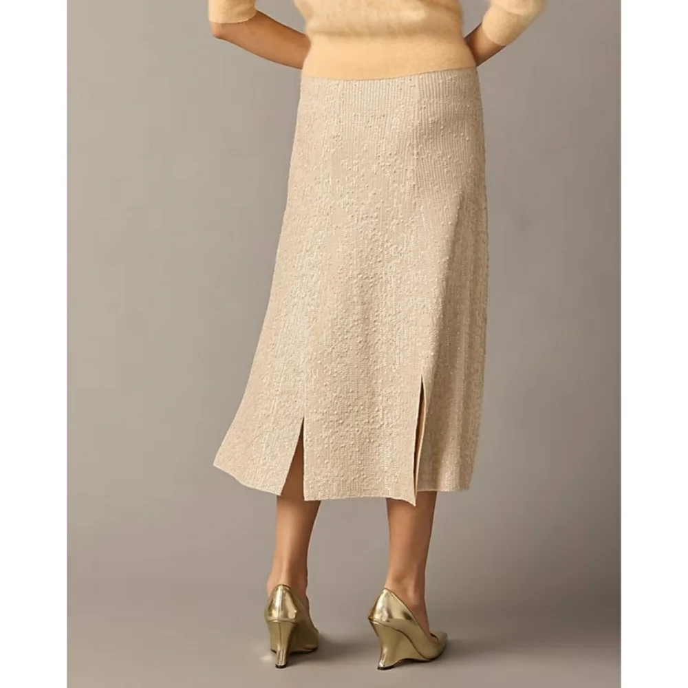 J.Crew Collection sequin sweater slip skirt - Picture 4 of 11